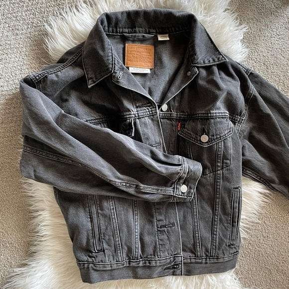 Levi's Jackets & Coats Levis Grey Denim Jacket Nwot Poshmark